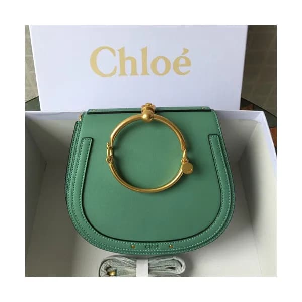 Chole 2019 Nile Large Leather Shoulder Bag, 24cm -… - 1