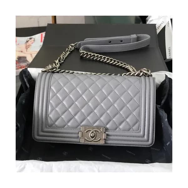 Chanel 2019 Leboy Chain Shoulder Bag,25CM - 샤넬 201… - 1