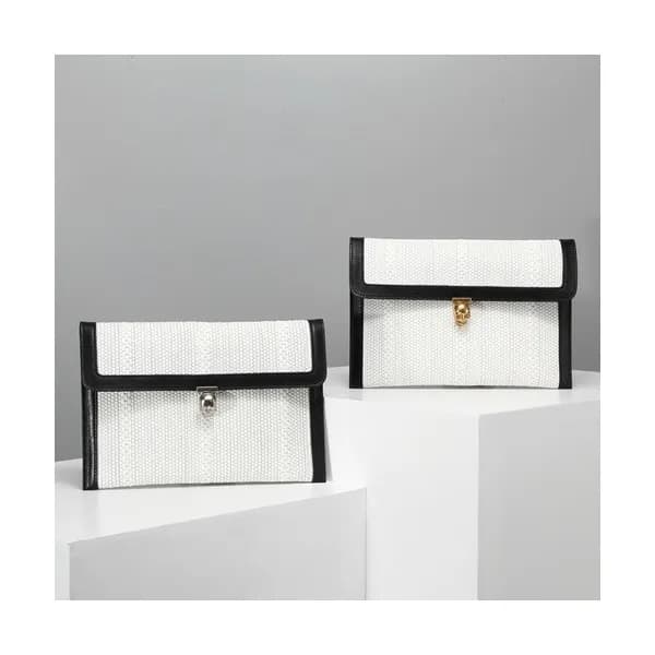 Alexander Mcqueen 2019 Leather Clutch Bag ,28.5CM … - 1