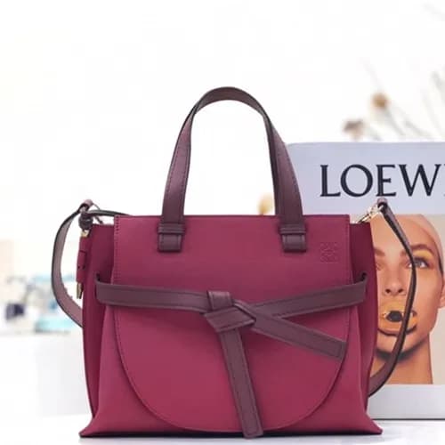Loewe 2019 Gate Small Tote Shoulder Bag,30CM - 로에베… - 1