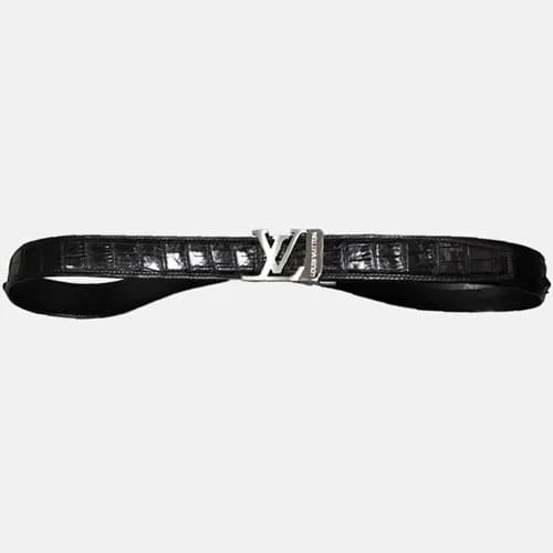 Louis vuitton 2019 Mens Crocodile Leather Belt - 루… - 1