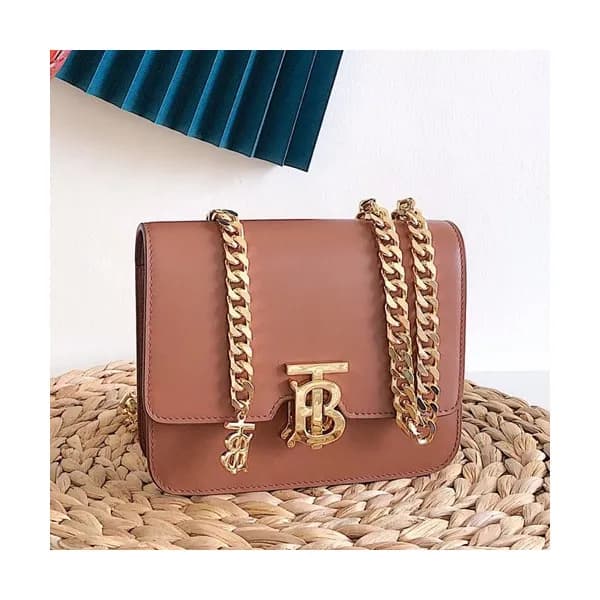 Burberry 2019 Ladies TB Leather Chain Cross Bag , … - 1