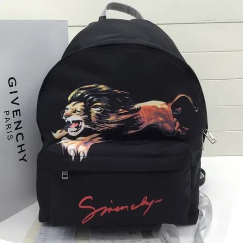 Givenchy 2019 Canvas & Leather Back Pack,45cm - 지방… - 1