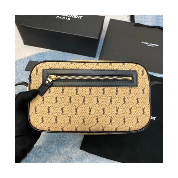 Saint Laurent 2019 Monogram Canvas Camera Shoulder… - 1