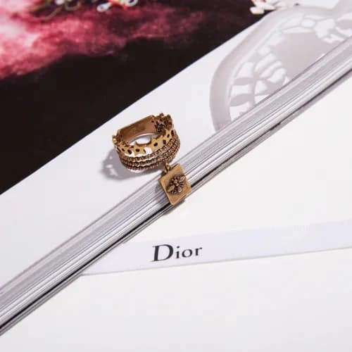 Dior Yellow Gold Ring -디올 여성용 옐로우 골드 반지 dio0041. - 1