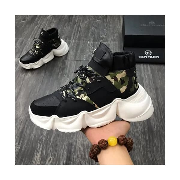 Philipp plein 2019 Mens Leather Sneakers - 필립플레인 … - 1