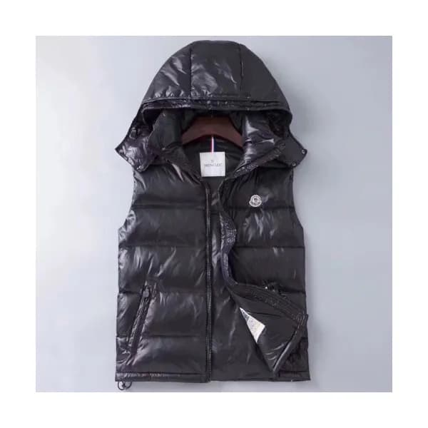 Moncler 2019 Mens Patch Logo Modern Down Padding V… - 1