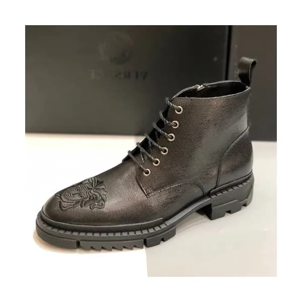 Versace 2019 Mens Leather Boots - 베르사체 2019 남성용 레더… - 1