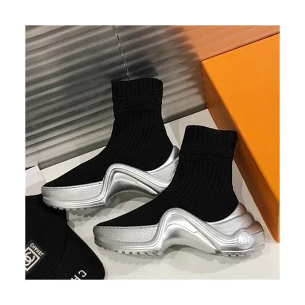 Louis vuitton 2019 Ladies Knit Running Shoes - 루이비… - 1