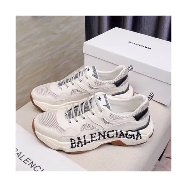 Balenciaga 2019 Mens Leather Sneakers - 발렌시아가 2019… - 1