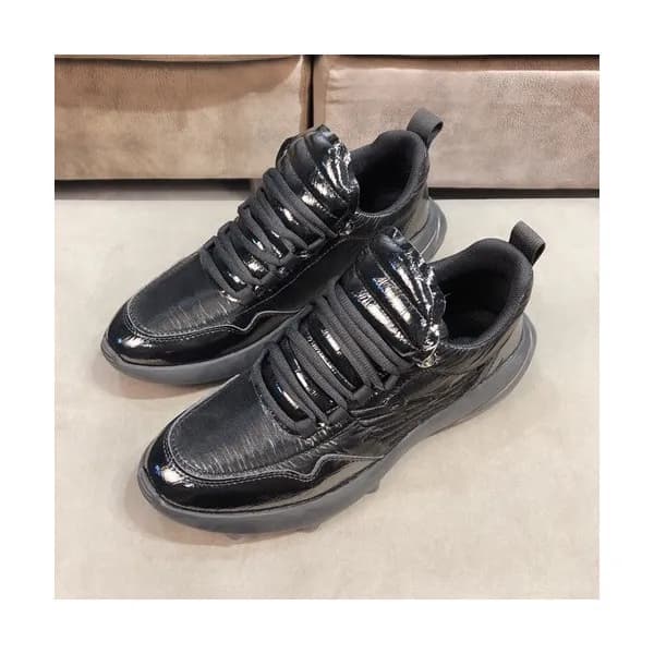 Armani 2019 Mens Leather Sneakers - 알마니 2019 남성용 … - 1