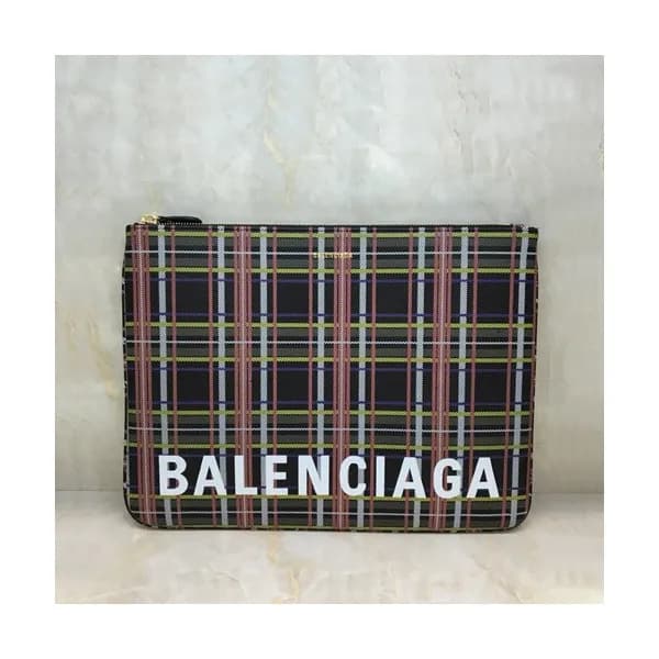 Balenciaga 2019 Leather Clutch Bag,34CM - 발렌시아가 20… - 1
