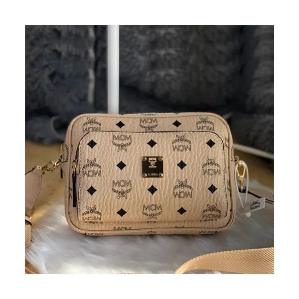 MCM 2019 Visetos Camera Shoulder Cross Bag,22cm - … - 1