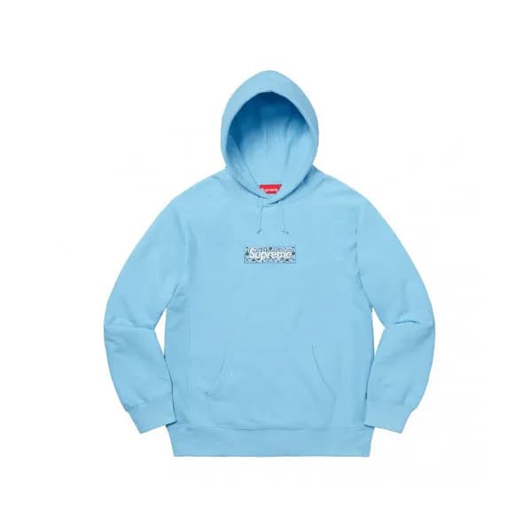 Supreme 2019 Mm/Wm Box Logo Casual Cotton HoodT - … - 1