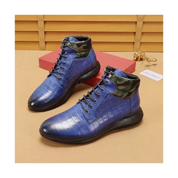 Ferragamo 2020 Mens Leather Sneakers - 페라가모 2020 남… - 1