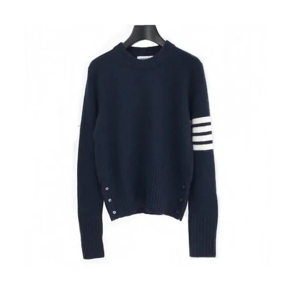 [톰브라운]Thom Browne 2020 Mens Strap Crew-neck Wool S… - 1