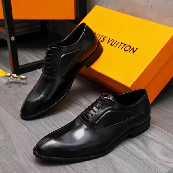 Louis Vuitton 2024 Mens Leather Oxford Shoes,LOUS1… - 1