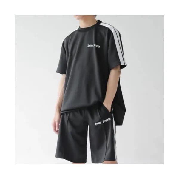 Palm Angels Mens Casual Silket Half-pants - 팜 엔젤스 … - 1