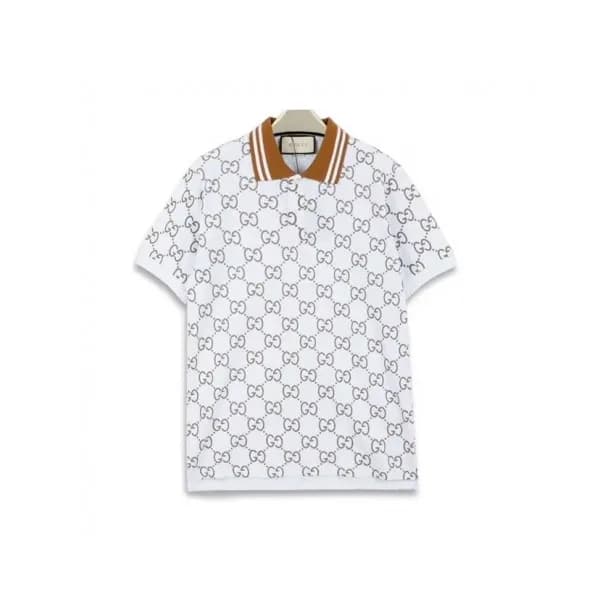 [매장판]Gucci 2020 Mens Logo Cotton Short Sleeved Pol… - 1