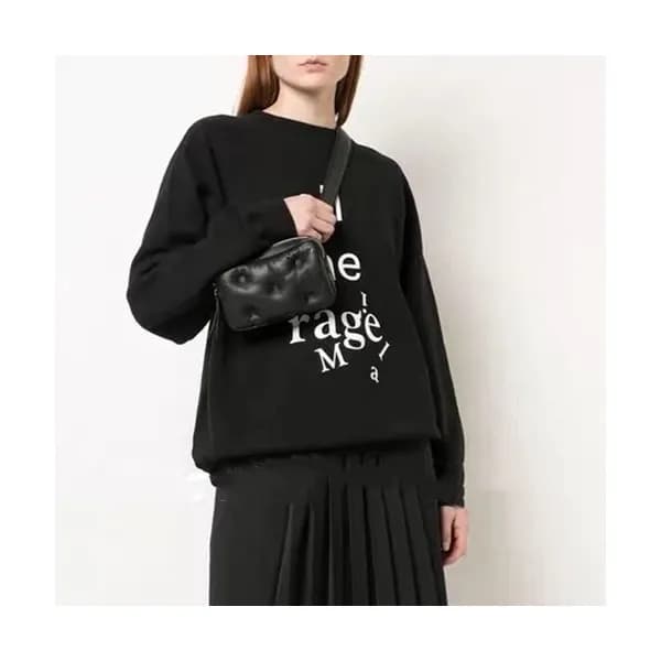 Maison Margiela 2020 Leather Hip Sack,17.5cm - 메종 … - 1