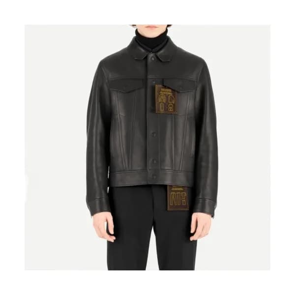 [루이비통]Louis vuitton 2020 Mens Logo Leather Jackets… - 1