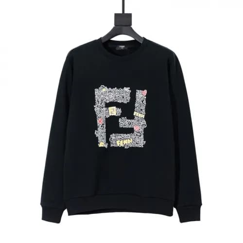 [펜디]Fendi 2020 Mens Logo Crew-neck Cotton Tshirts … - 1