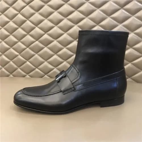 Hermes 2020 Men's Leather Ankle Boots - 에르메스 … - 1