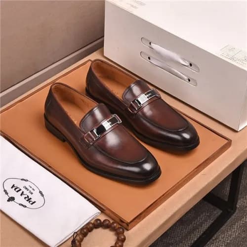 Prada 2020 Men's Leather Oxford Shoes - 프라다 2… - 1
