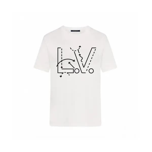 [루이비통]Louis vuitton 2020 Mens Logo Short Sleeved T… - 1