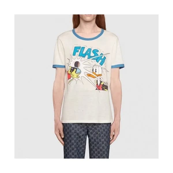 [매장판]Gucci 2021 Mm/Wm Logo Short Sleeved Tshirts -… - 1