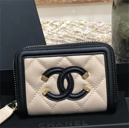 Chanel 2021 Women's Leather Coin purse/Card pu… - 1