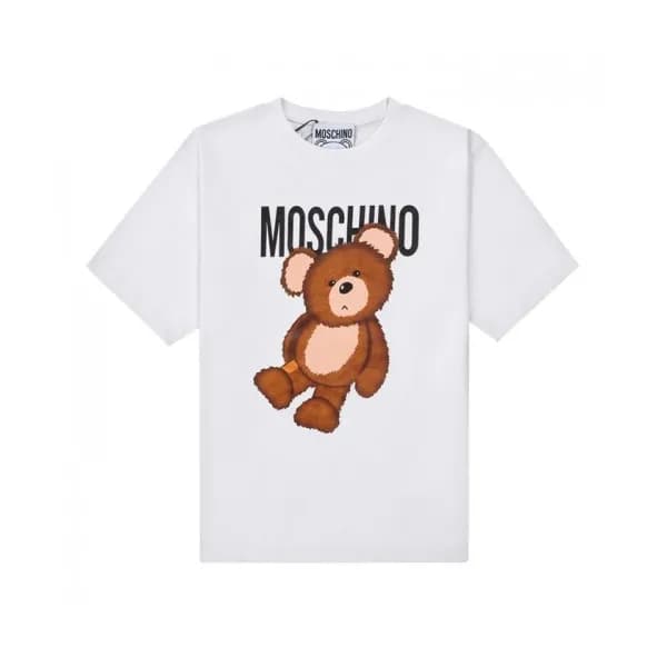 [모스키노]Moschino 2021 Mm/Wm Logo Cotton Short Sleeve… - 1
