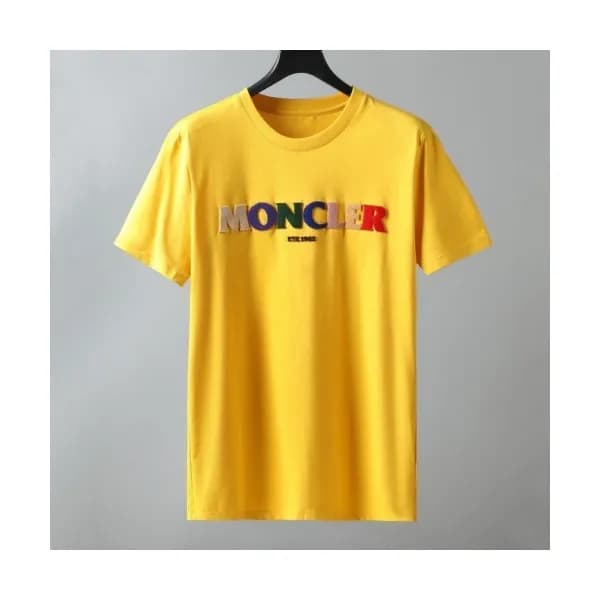 [매장판]Moncler 2021 Mens Logo Crew-neck Short Sleeve… - 1