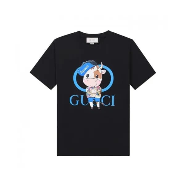 [매장판]Gucci 2021 Mm/Wm Logo Short Sleeved Tshirts -… - 1