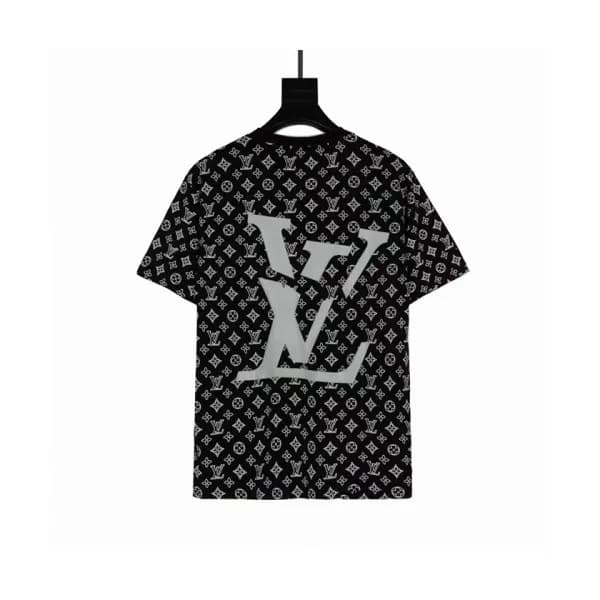 [매장판]Louis vuitton Mm/Wm Logo Short Sleeved Tshir… - 1