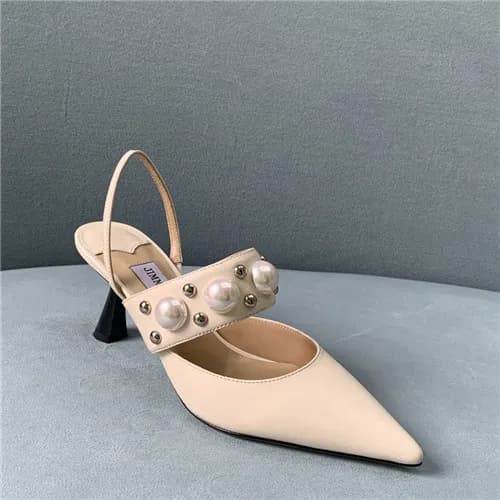 Jimmy Choo 2021 Women's Leather High Heel Sand… - 1