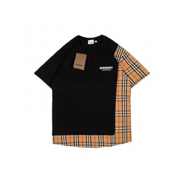 Burberry Mm/Wm Logo Cotton Short Sleeved Tshirts … - 1
