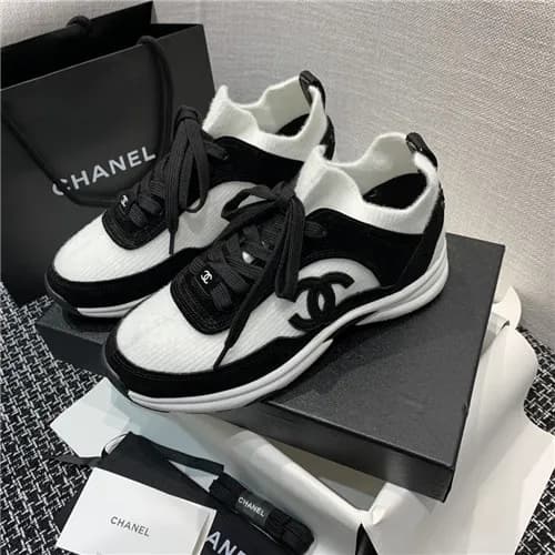 Chanel 2021 Women's Knit Sneakers,CHAS0649 - 샤… - 1