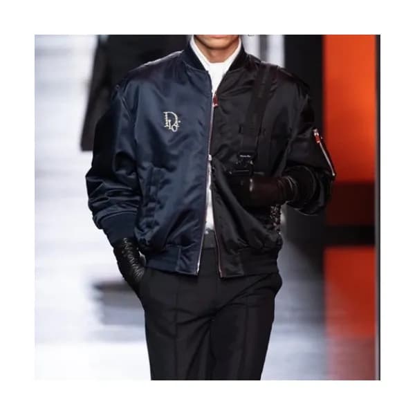 Dior Mens Logo Modern Casual Jackets Black - 디올 2… - 1