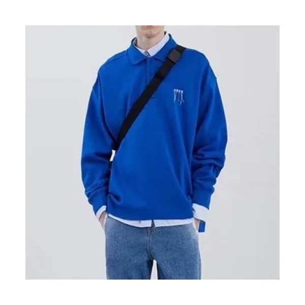 ADER Mm/Wm Minimal Cotton Tshirts Blue - ADER 202… - 1