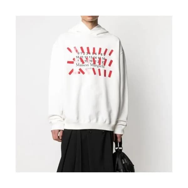Maison margiela Mens Deserve Printing Cotton Hood… - 1