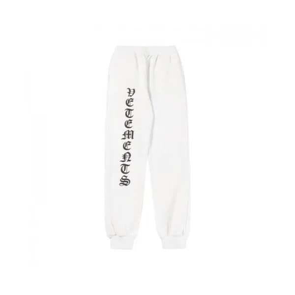Vetements Mm/Wm Casual Cotton Pants White - 베트멍 2… - 1