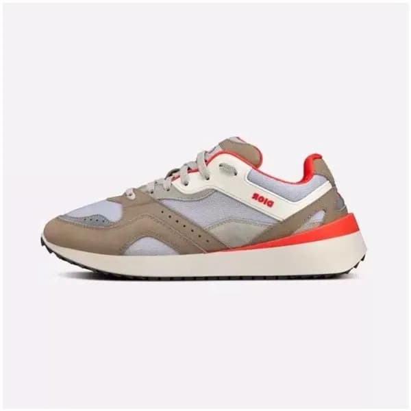 디올 남/녀 오블리크 그레이 스니커즈 - Unisex Gray Sneakers - dio0… - 1