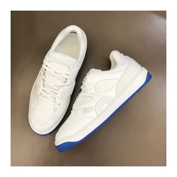 구찌 남성 Basket 화이트 스니커즈- Mens White Sneakers - guc04… - 1