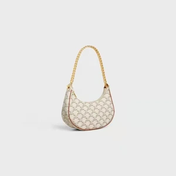 셀린느 여성 화이트 호보백 - Womens White Hobo Bag - cel0302x - 1