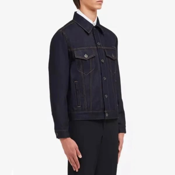 프라다 남성 캐쥬얼 블루 자켓 - Mens Blue Jackets - pra02785x - 1