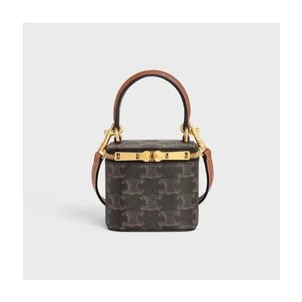 셀린느 여성 트리오페 블랙 박스백 - Womens Black Box Bag - cel047… - 1