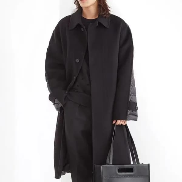 펜디 남성 모던 블랙 코트 - Fendi Mens Black Coats - fen01295… - 1