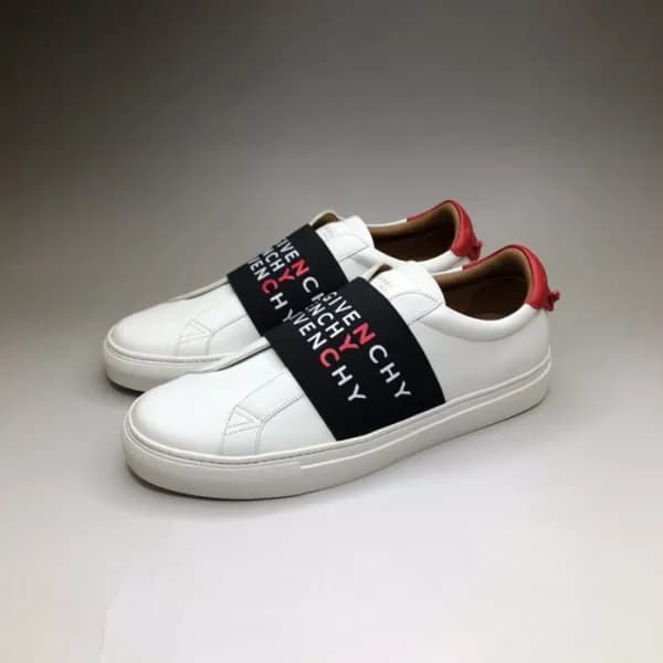 지방시 남/녀 클래식 화이트 스니커즈 - Givenchy Unisex White Sneak… - 1