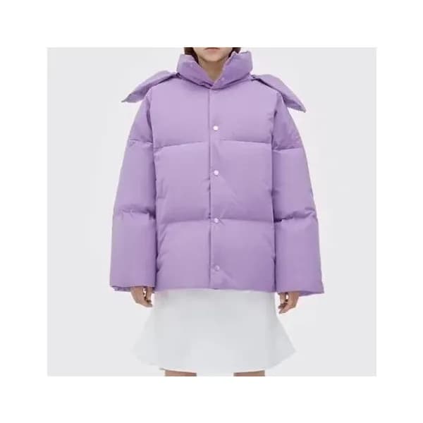 보테가베네타 여성 퍼플 덕다운 패딩 - Bottega Veneta Womens Purple… - 1